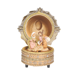 5 Inch Holy Family Crown Musical - Estimated Availability July 2025
